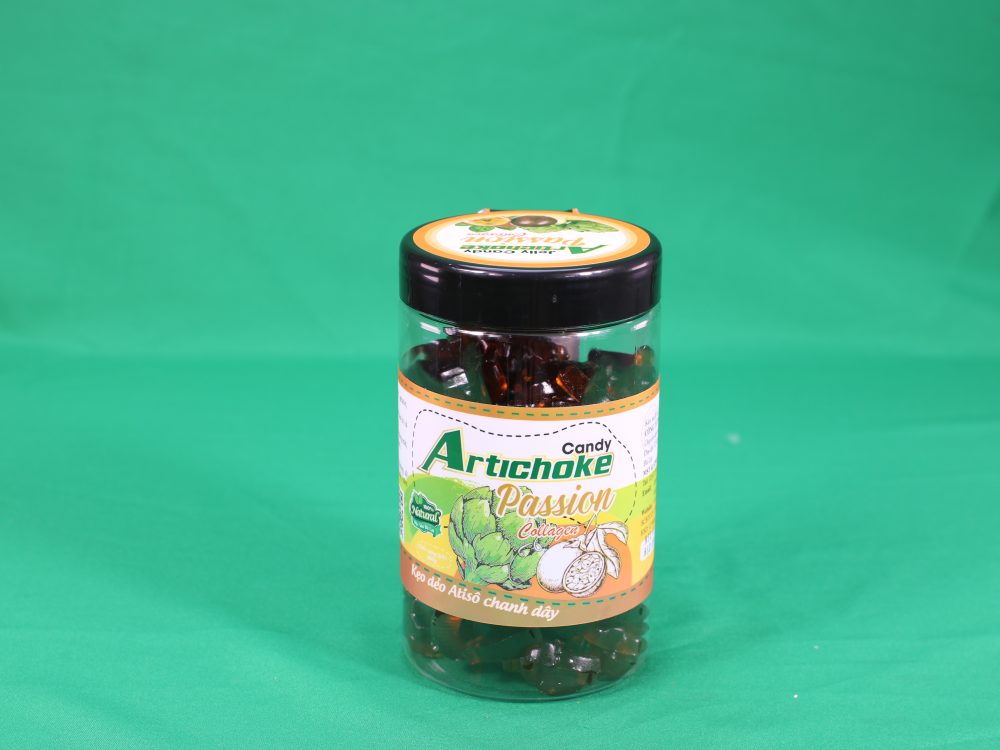 KẸO DẺO ATISO CHANH DÂY HŨ 200GR