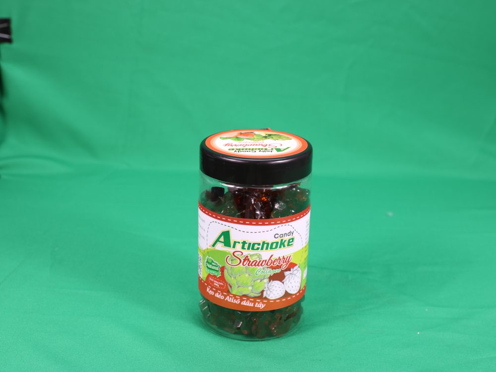 KẸO DẺO ATISO DÂU TÂY HŨ 200GR