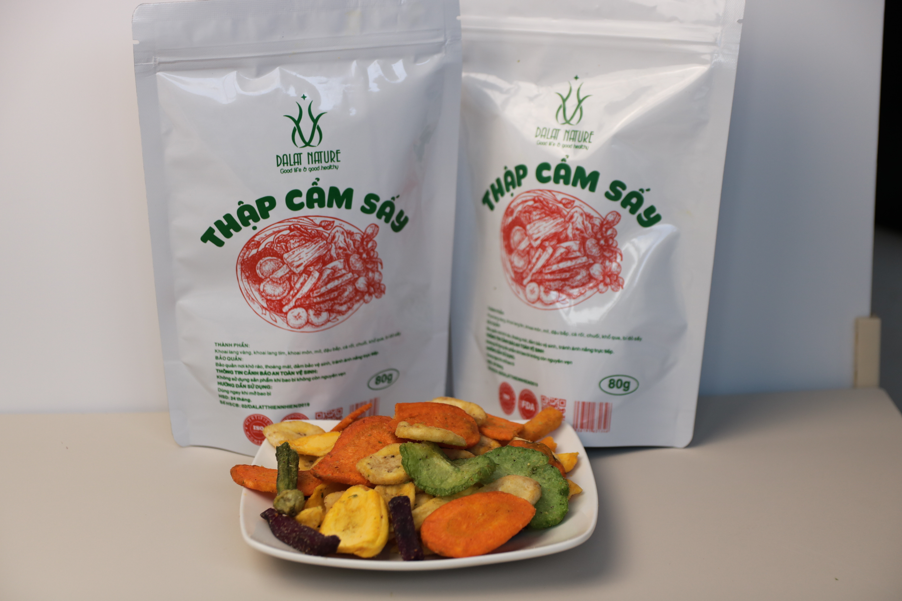 THẬP CẨM SẤY GÓI 80G